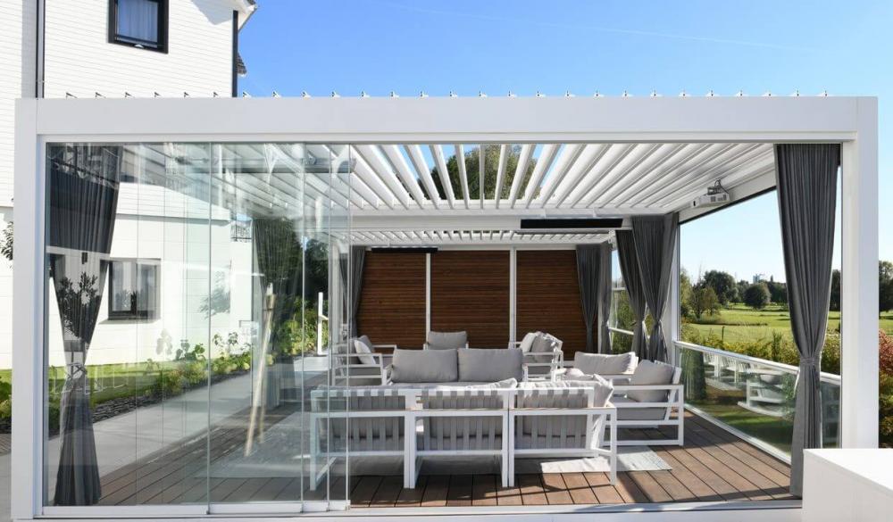 Pergola bioclimatique